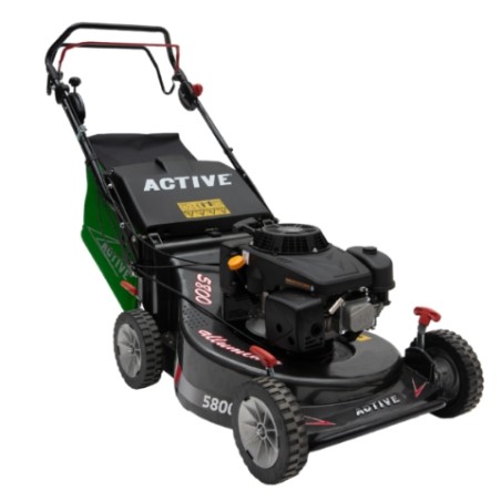 ACTIVE 5850SVA Mäher mit 196cc Motor, Schnittbreite 55cm, 80L Grasfangkorb | Newgardenstore.eu