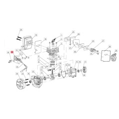 Bobina soffiatore aspiratore modelli BLV281 ORIGINALE BLUEBIRD 02050030331 | Newgardenstore.eu