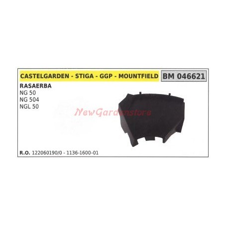 Riemenabdeckung Carter für Rasenmäher NG 50 504 STIGA 046621 | Newgardenstore.eu