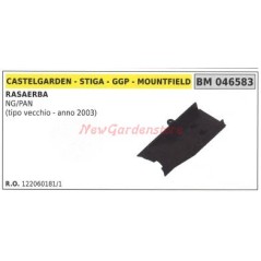 Belt cover carter for lawn mower NG/PAN STIGA 046583 | Newgardenstore.eu