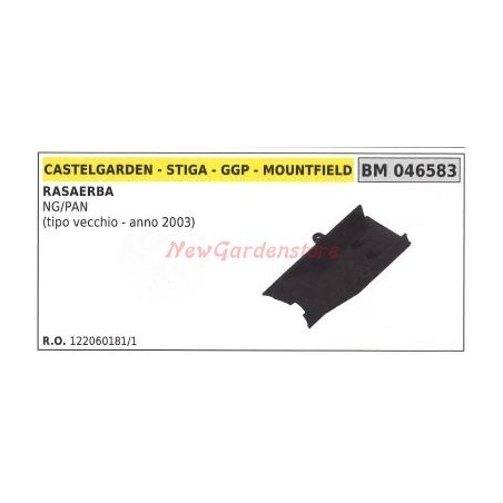 Belt cover carter for lawn mower NG/PAN STIGA 046583 | Newgardenstore.eu