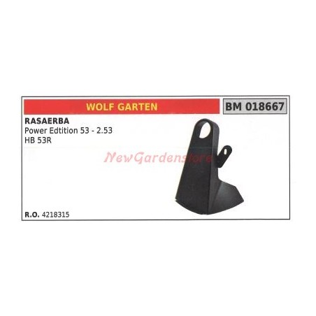 Riemenabdeckung für Rasenmäher Power Edition 53 WOLFGARTEN 018667 | Newgardenstore.eu