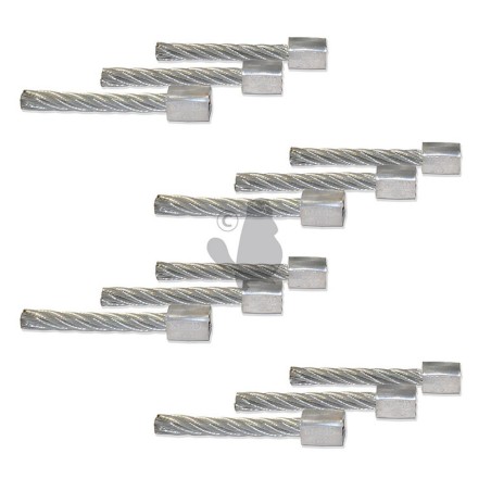 JEU DE BROSSES DE RECHANGE / 24 JEUX DE 12 PCS COMPATIBLES RIF 1510300/24EG | Newgardenstore.eu