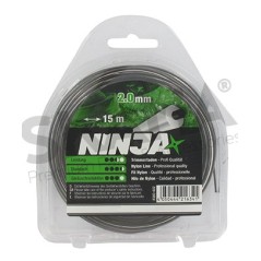 TRIMMERLINIE RUND 2MM RIF 1510402 KOMPATIBEL MIT NINJA