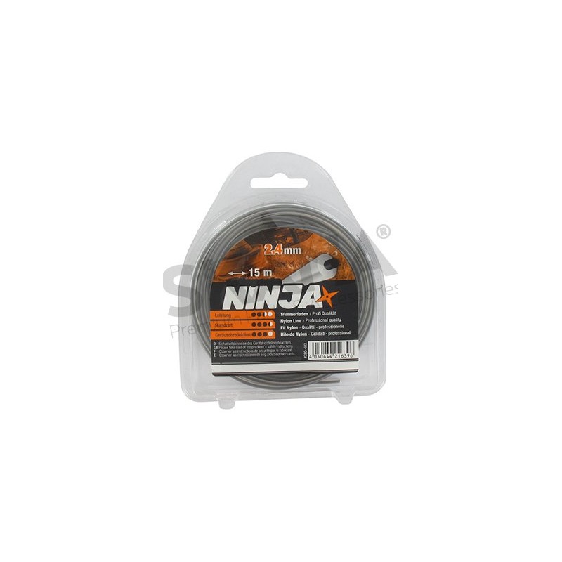 FIL DE COUPE-BORD ROND 2,4MM RIF 1510403 COMPATIBLE NINJA