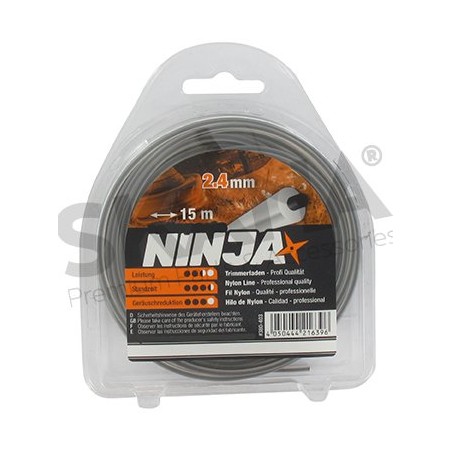 LINEA TAGLIABORDI TONDO 2,4MM RIF 1510403 COMPATIBILE NINJA | Newgardenstore.eu