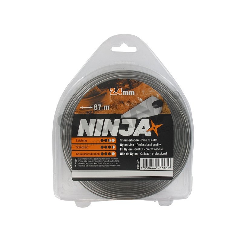 FIL DE COUPE-BORD ROND 2,4MM RIF 1510423 COMPATIBLE NINJA