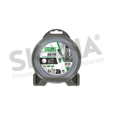 HILO DE CORTE ALULINE 2,0MM RIF 1512421 COMPATIBLE OZAKI | Newgardenstore.eu