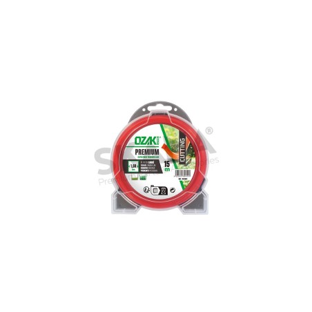 LINEA TAGLIABORDI QUADRATO 1,6MM RIF 1512601 COMPATIBILE OZAKI | Newgardenstore.eu