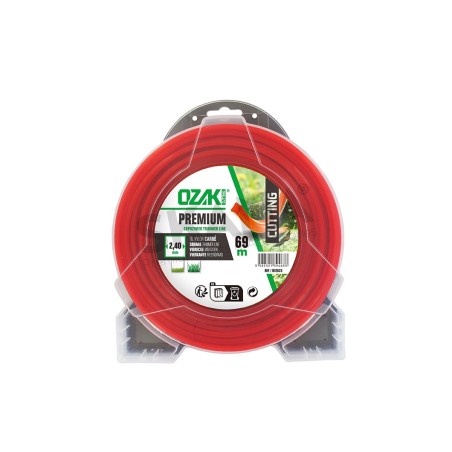 HILO DE CORTE CUADRADO 2,4MM RIF 1512623 COMPATIBLE OZAKI | Newgardenstore.eu