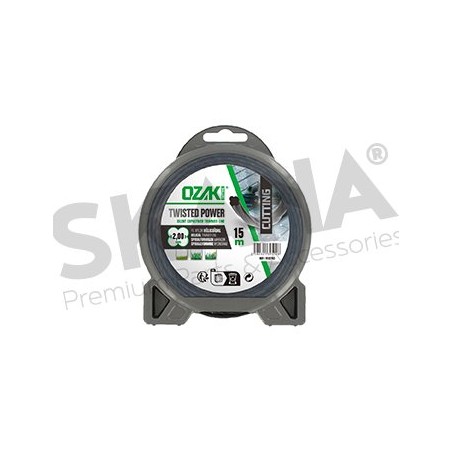 HILO DE RECORTADORA TRENZADO 2,0MM RIF 1512702 COMPATIBLE OZAKI TWISTED POWER | Newgardenstore.eu
