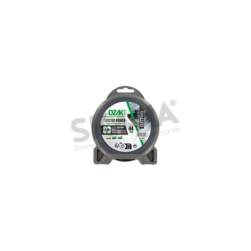 TRIMMER LINE TWISTED 2,4MM RIF 1512713 COMPATIBLE OZAKI TWISTED POWER