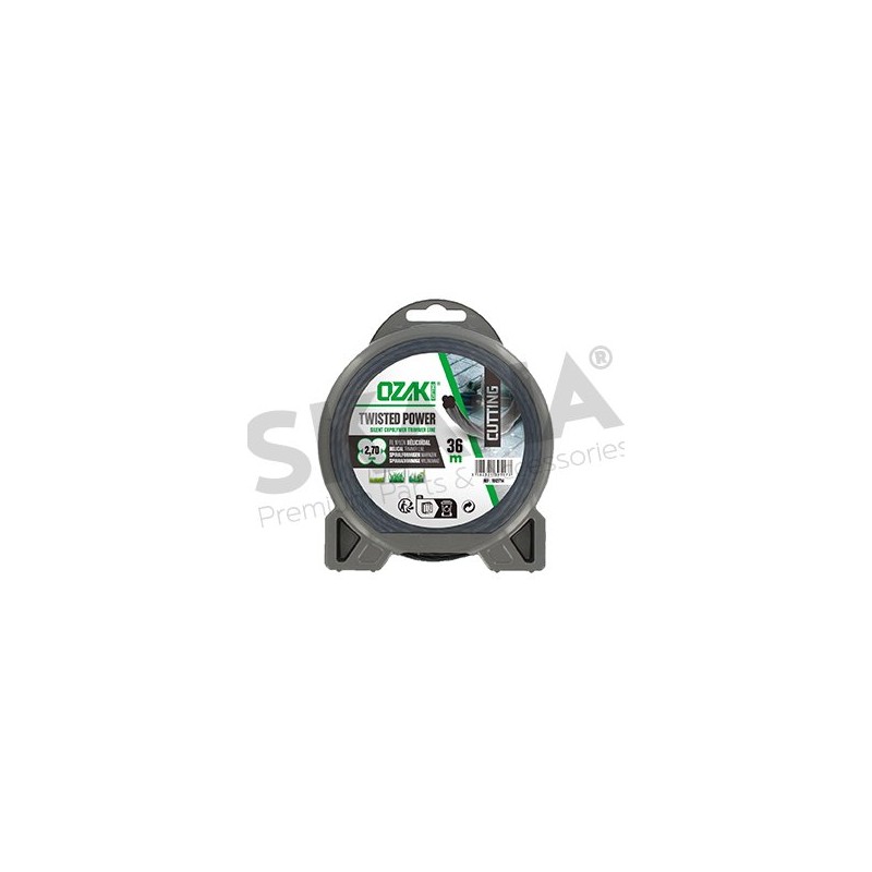 TRIMMER LINE TWISTED 2,7MM RIF 1512714 COMPATIBLE OZAKI TWISTED POWER