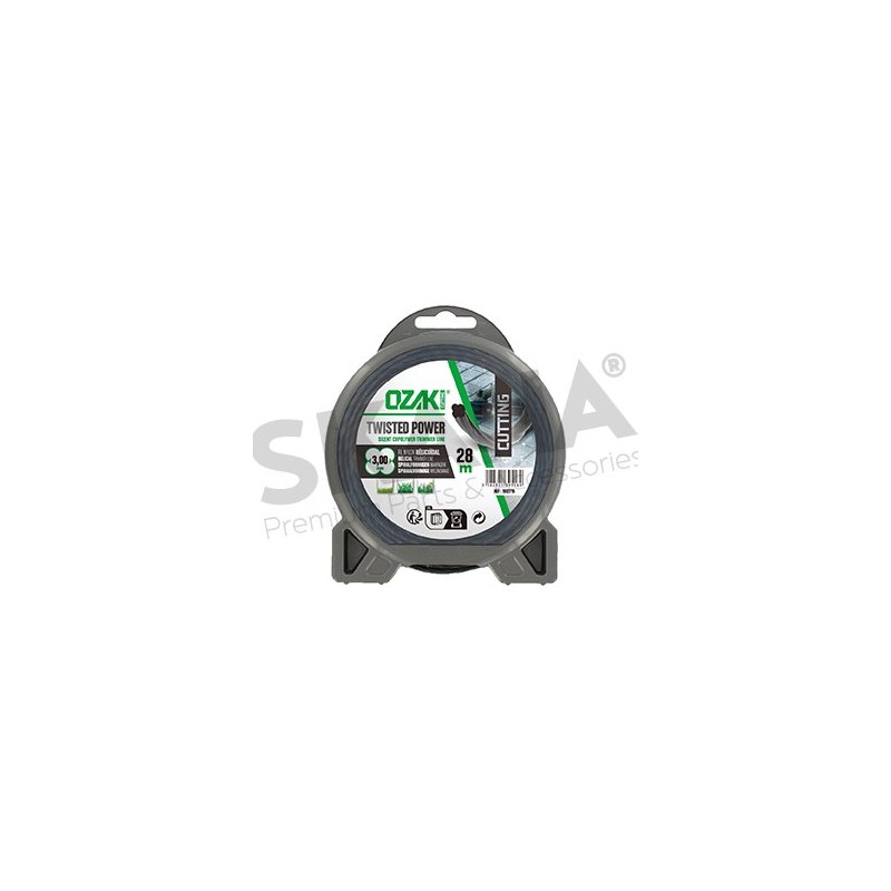 TRIMMER LINE TWISTED 3,0MM RIF 1512715 COMPATIBLE OZAKI TWISTED POWER