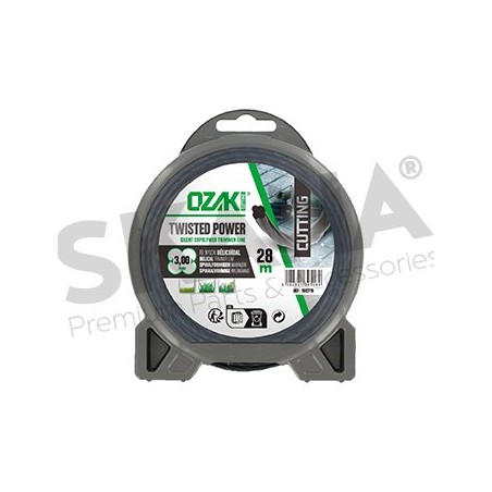 HILO DE RECORTADORA TRENZADO 3,0MM RIF 1512715 COMPATIBLE OZAKI TWISTED POWER | Newgardenstore.eu