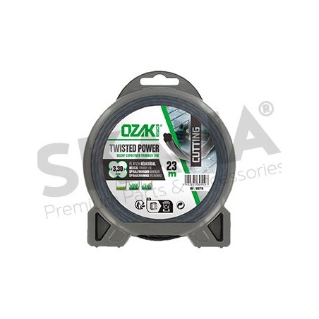 HILO DE RECORTADORA TRENZADO 3,3MM RIF 1512716 COMPATIBLE OZAKI TWISTED POWER | Newgardenstore.eu