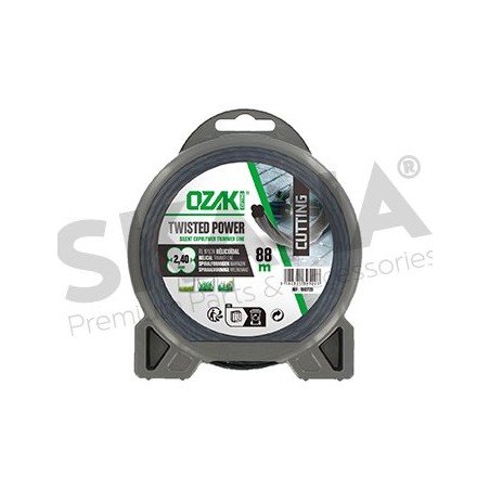 HILO DE RECORTADORA TRENZADO 2,4MM RIF 1512723 COMPATIBLE OZAKI TWISTED POWER | Newgardenstore.eu