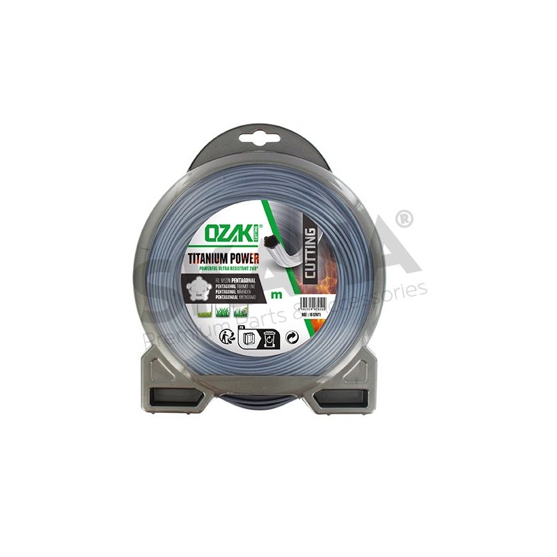 BLISTER HILO DE CORTE 2,4MM X 97M RIF 1512971 COMPATIBLE OZAKI