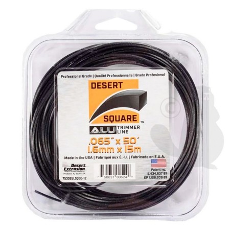 HILO DE CORTE CUADRADO 1,60MM RIF 1513401 COMPATIBLE | Newgardenstore.eu