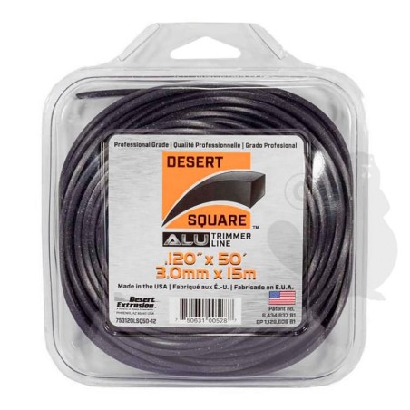 HILO DE CORTE CUADRADO 3MM RIF 1513405 COMPATIBLE | Newgardenstore.eu