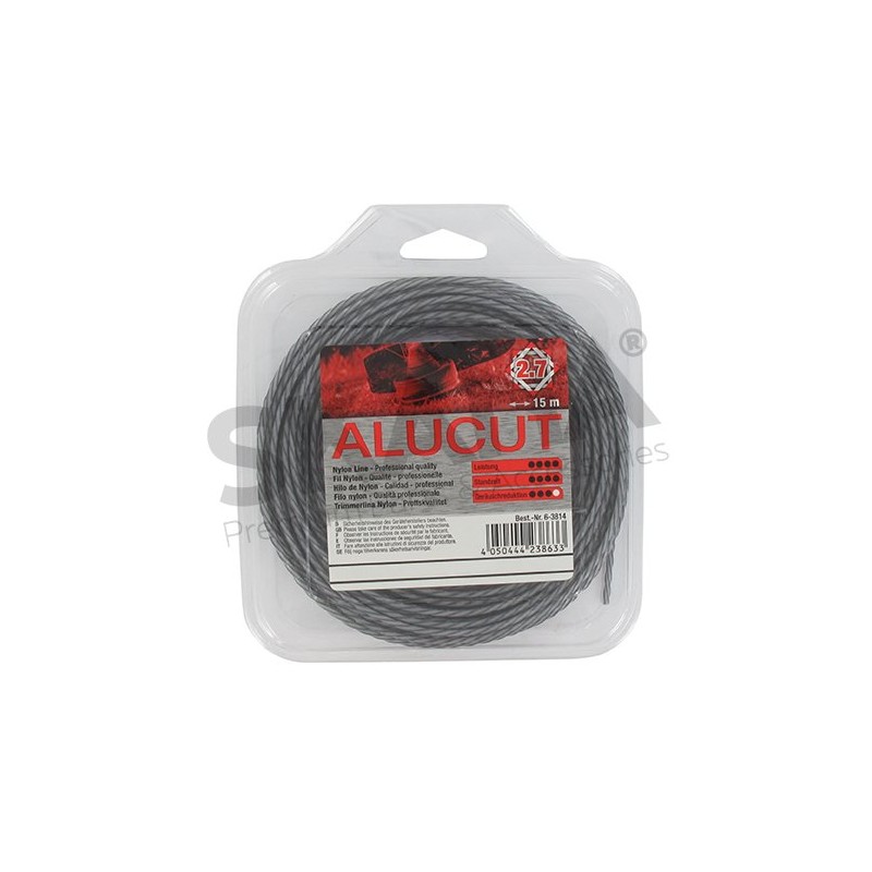 HILO DE RECORTADORA 2,7MM RIF 1513814 COMPATIBLE ALUCUT