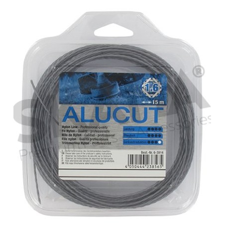 HILO DE RECORTADORA 1,6MM RIF 1513914 COMPATIBLE ALUCUT | Newgardenstore.eu