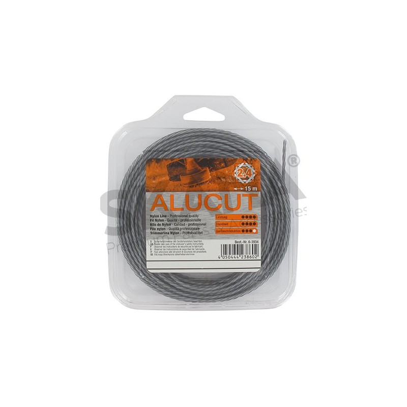 HILO DE RECORTADORA 2,4MM RIF 1513934 COMPATIBLE ALUCUT