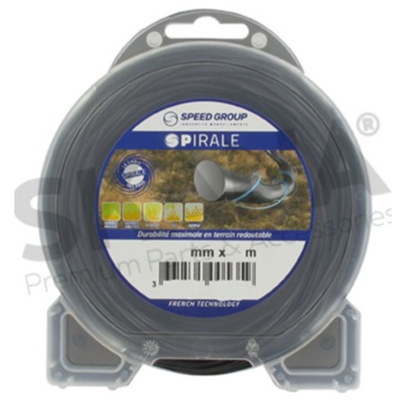 HILO DE CORTE TRENZADO 2,7MM RIF 1516012 COMPATIBLE ESPIRAL | Newgardenstore.eu