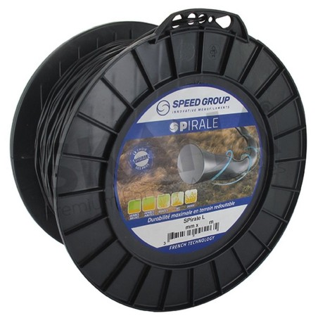 LIGNE DE COUPE-BORD TORSÉE 2,4MM RIF 1516021 SPIRALE COMPATIBLE | Newgardenstore.eu