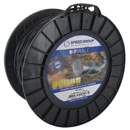HILO DE RECORTADORA TRENZADO 3,0MM RIF 1516023 COMPATIBLE ESPIRAL | Newgardenstore.eu