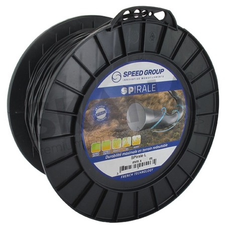 HILO DE CORTE TRENZADO 2,7MM RIF 1516032 COMPATIBLE ESPIRAL | Newgardenstore.eu