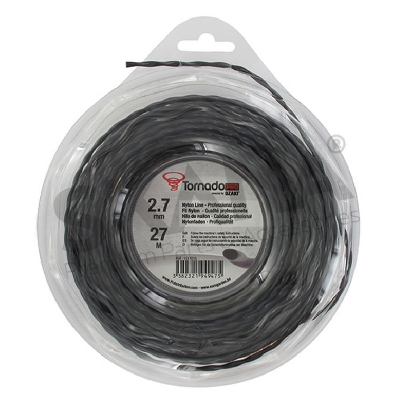 FILO TAGLIABORDI TWISTATO 2,7MM RIF 1517015 COMPATIBILE OZAKI TORNADO