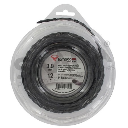 HILO DE RECORTADORA TRENZADO 3,9MM RIF 1517018 COMPATIBLE OZAKI TORNADO | Newgardenstore.eu