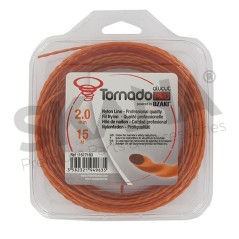 HILO DE RECORTADORA TRENZADO 2,0MM RIF 1517103 COMPATIBLE TORNADO