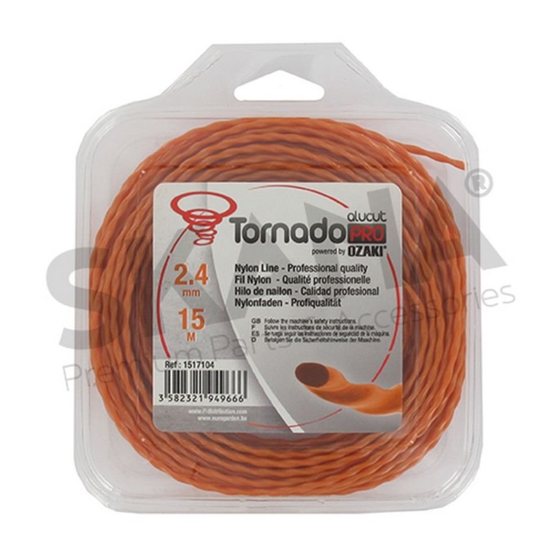 TRIMMERLINIE TWISTED 2,4MM RIF 1517104 KOMPATIBEL TORNADO