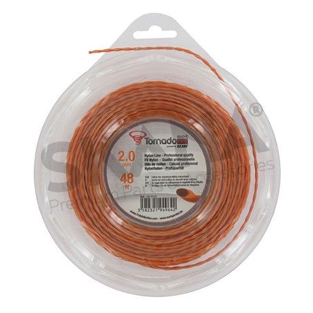 HILO DE RECORTADORA TRENZADO 2,0MM RIF 1517113 COMPATIBLE TORNADO | Newgardenstore.eu