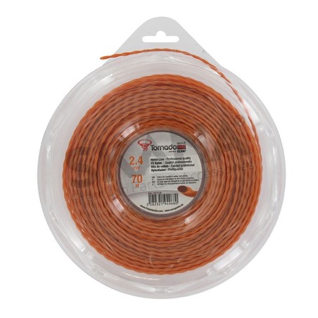 BLISTER-TRIMMERLINIE 2,4 MM RIF 1517124 KOMPATIBEL MIT TORNADO | Newgardenstore.eu