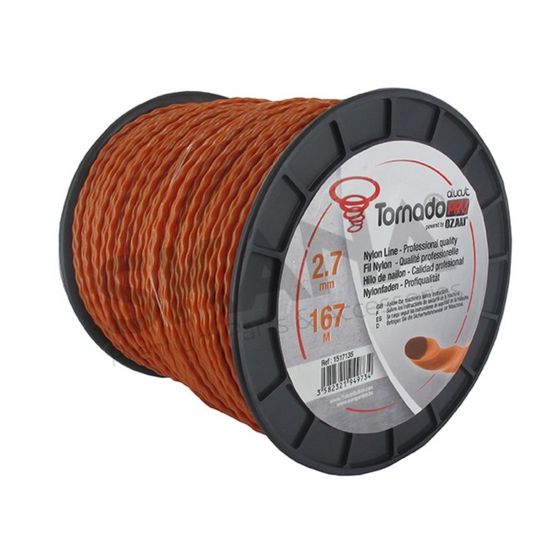 BOBINA TAGLIABORDI LINEA 2,7MM RIF 1517135 COMPATIBILE TORNADO