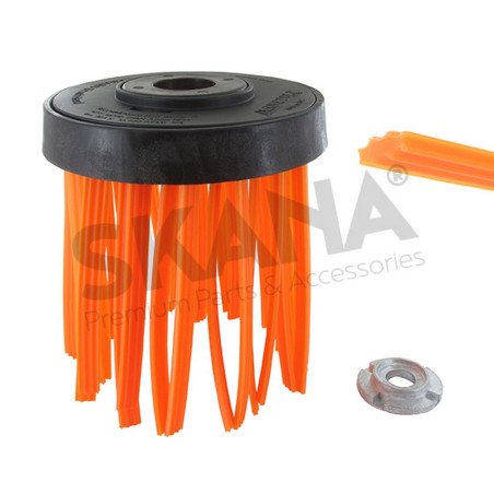 CEPILLO ELIMINACIÓN DE MALEZAS RIF 1610304 COMPATIBLE UNIVERSEL | Newgardenstore.eu