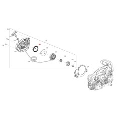 Anlauffeder ORIGINAL BLUEBIRD Motorsäge CSP 270T - CSP 270TC CSP270T-125