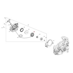 Polea de arranque ORIGINAL BLUEBIRD sierra CSP 270T - CSP 270TC CSP270T-127