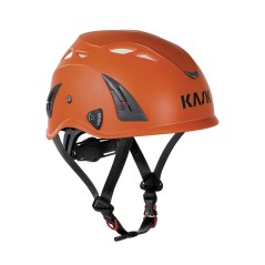 Casco caschetto arancione sicurezza lavori forestali KASK EN397 regolabile