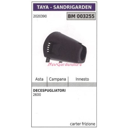 Kupplungsgehäuse TAYA Freischneider 2600 003255 | Newgardenstore.eu