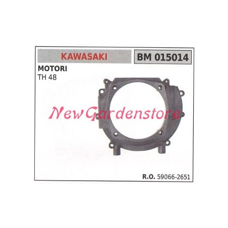 Flywheel housing KAWASAKI engine brushcutter TH 48 015014 | Newgardenstore.eu