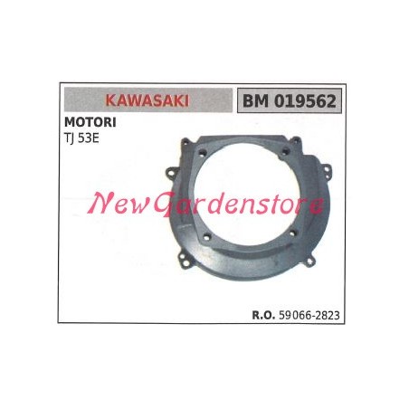 Flywheel housing KAWASAKI engine brushcutter TJ 53E 019562 | Newgardenstore.eu