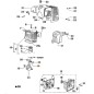 Brushcutter bearing models 433BP 435BP ORIGINAL OLEOMAC 072700046R