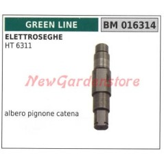 Piñón de cadena GREEN LINE para sierra eléctrica HT 6311 016314 | Newgardenstore.eu