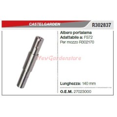 Blade holder shaft CASTELGARDEN lawnmower mower FS72 R302837
