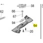 CUCHILLA SEGADORA MODELOS 5450 SVH BBC ORIGINAL ACTIVE 50313