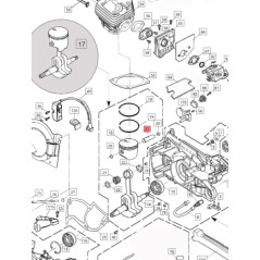 Fiche ORIGINAL BLUEBIRD pour tronçonneuse CS 590 420380